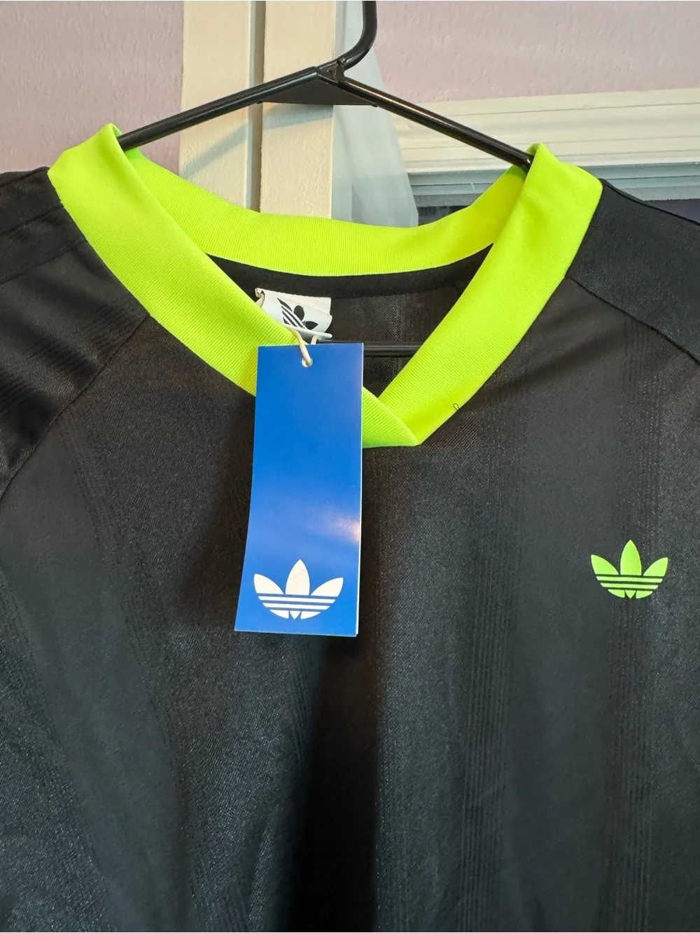Adidas Originals Women’s Black Jacquard Size Large Dress. KB8152. NWT